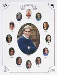 School Days photo mat